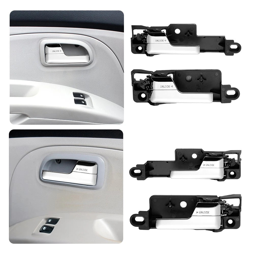 Chrome Interior Door Handle Set for Lincoln Zephyr (2006)