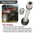 Rear Propeller Shaft for Honda Rincon 650 680 TRX 650 680 (2003–2023) 40200-HN8-000