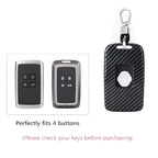 Key Cover for Renault Clio (2001–2023) - Daily Key Protection, Keyring Included