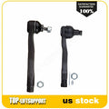 Set of 2 Front Outer Tie Rod Ends for Acura Integra Honda Civic CRV
