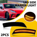 LED Amber Side Marker Lights for Toyota GR86 Subaru BRZ (2022–2023)