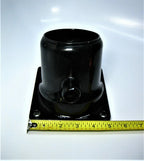 Black Aluminum Exhaust Mixing Elbow for MG-363 (3-1/2" I.D. x 3-3/4" O.D.)