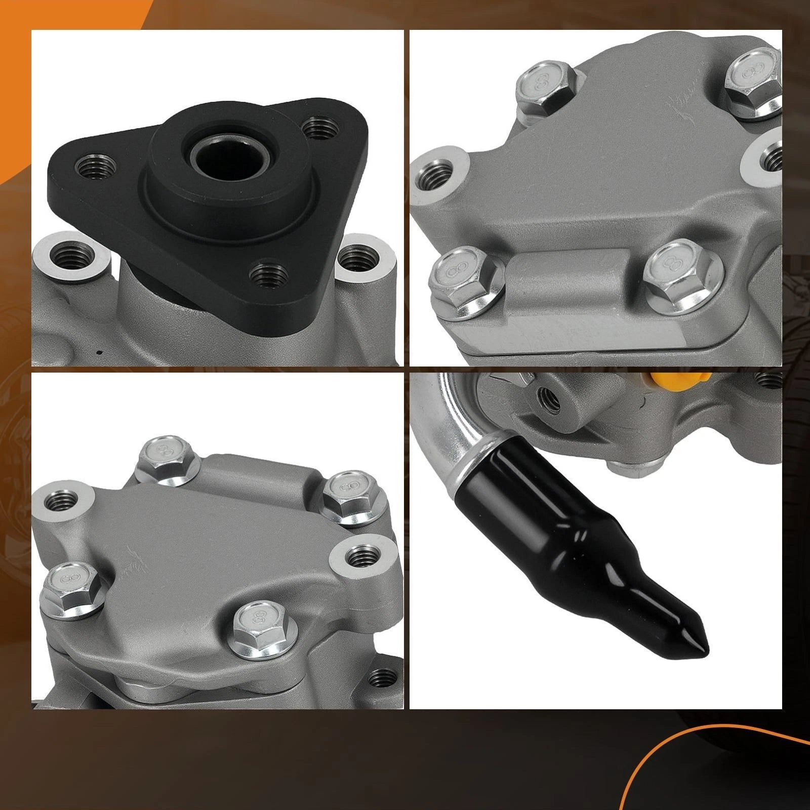 Front Power Steering Pump for Porsche Cayenne V8 (2003-2006)