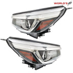 Set of 2 Headlight Assembly for Subaru Forester (2019–2020)