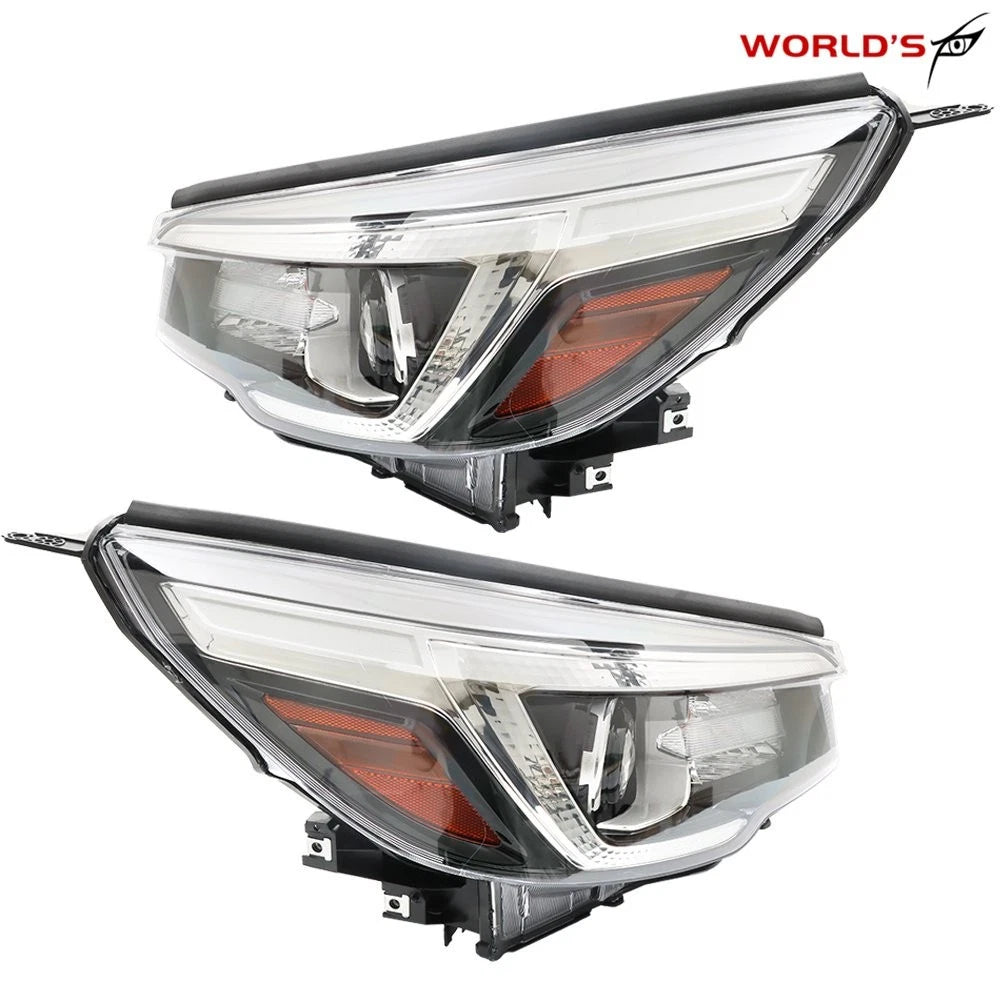 Set of 2 Headlight Assembly for Subaru Forester (2019–2020)