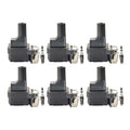 Set of 6 Ignition Coils & 6 Spark Plugs for BMW E39 528i E36 M3 (1997–2003)