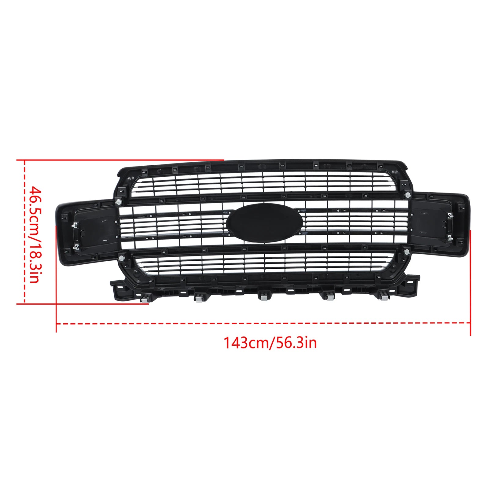 Chrome Front Grille for Ford F-150 2018–2020 JL3Z8200RA