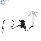 Kayak Anchor Kit for PWC Boat Canoe (3.3 lb with 26.2 ft Rope)