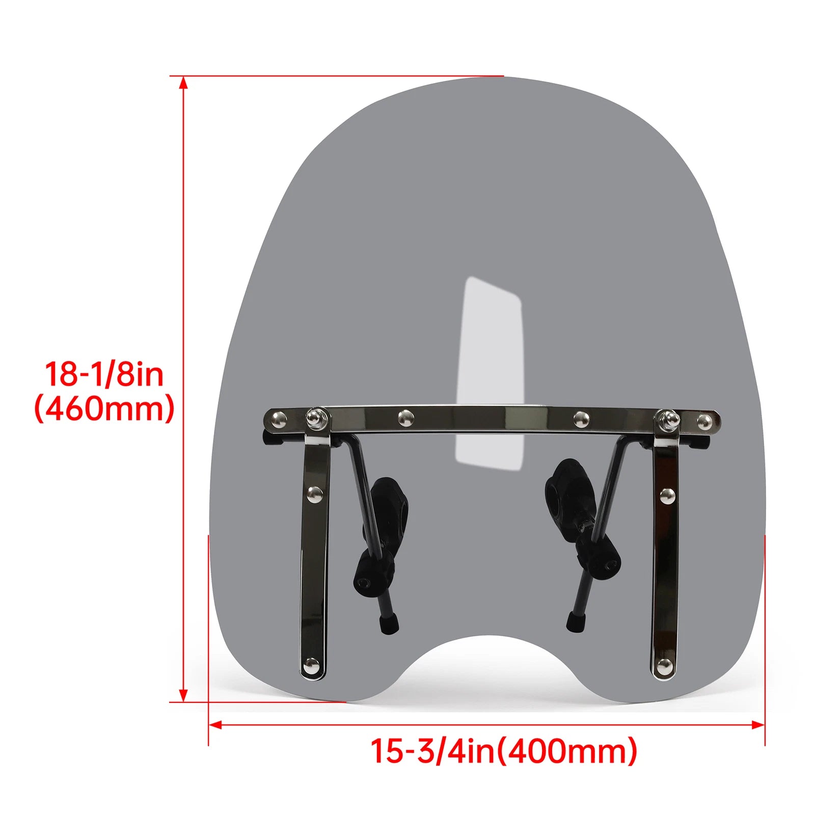 18''x16'' Windshield for Honda Shadow VT 1300 1100 750 600 (2001–2019)