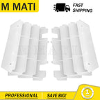Radiator Guard Louver Set for Kawasaki KX125 KX250 (2003–2009)