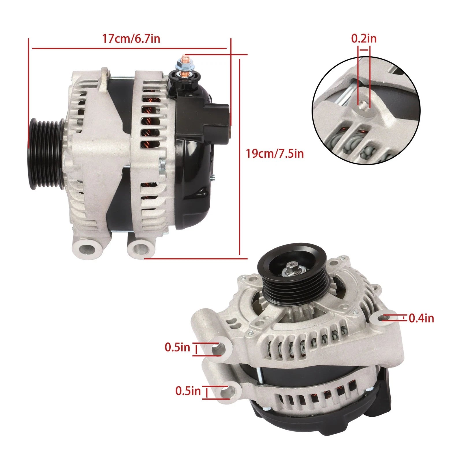Alternator for Land Rover Range Rover (2002–2012)