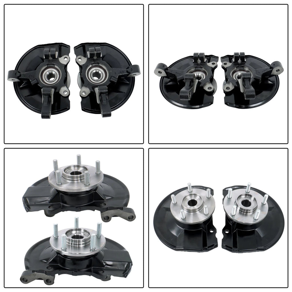Front Steering Knuckle Wheel Hub Bearings for Jeep Patriot Compass (2007–2017)