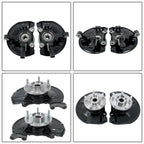 Front Steering Knuckle Wheel Hub Bearings for Jeep Patriot Compass (2007–2017)