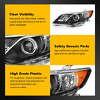Projector Headlight Assembly Set for Toyota Camry (2012–2014)