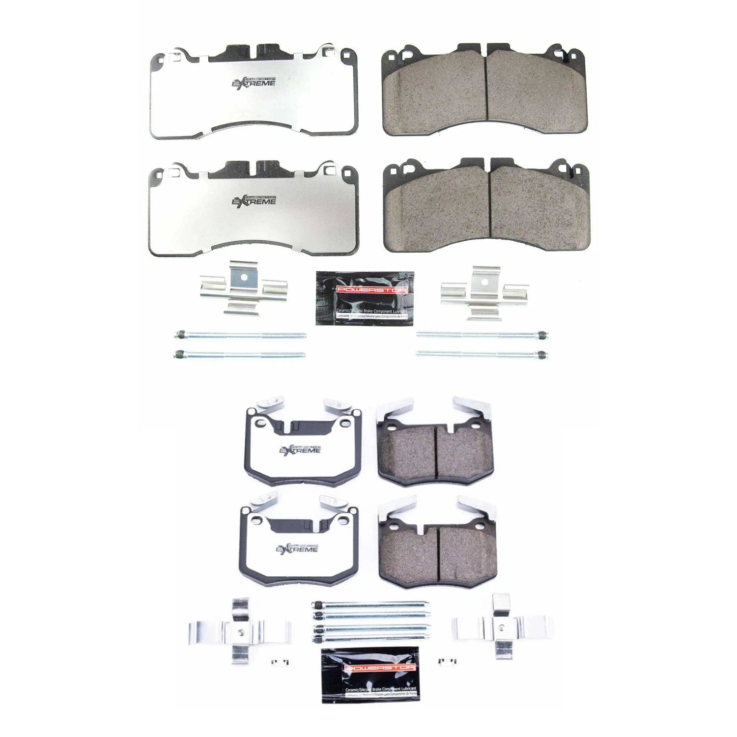 PowerStop Z26 Carbon-Fiber Ceramic Brake Pads Kit for GS F RC F (2016–2021)