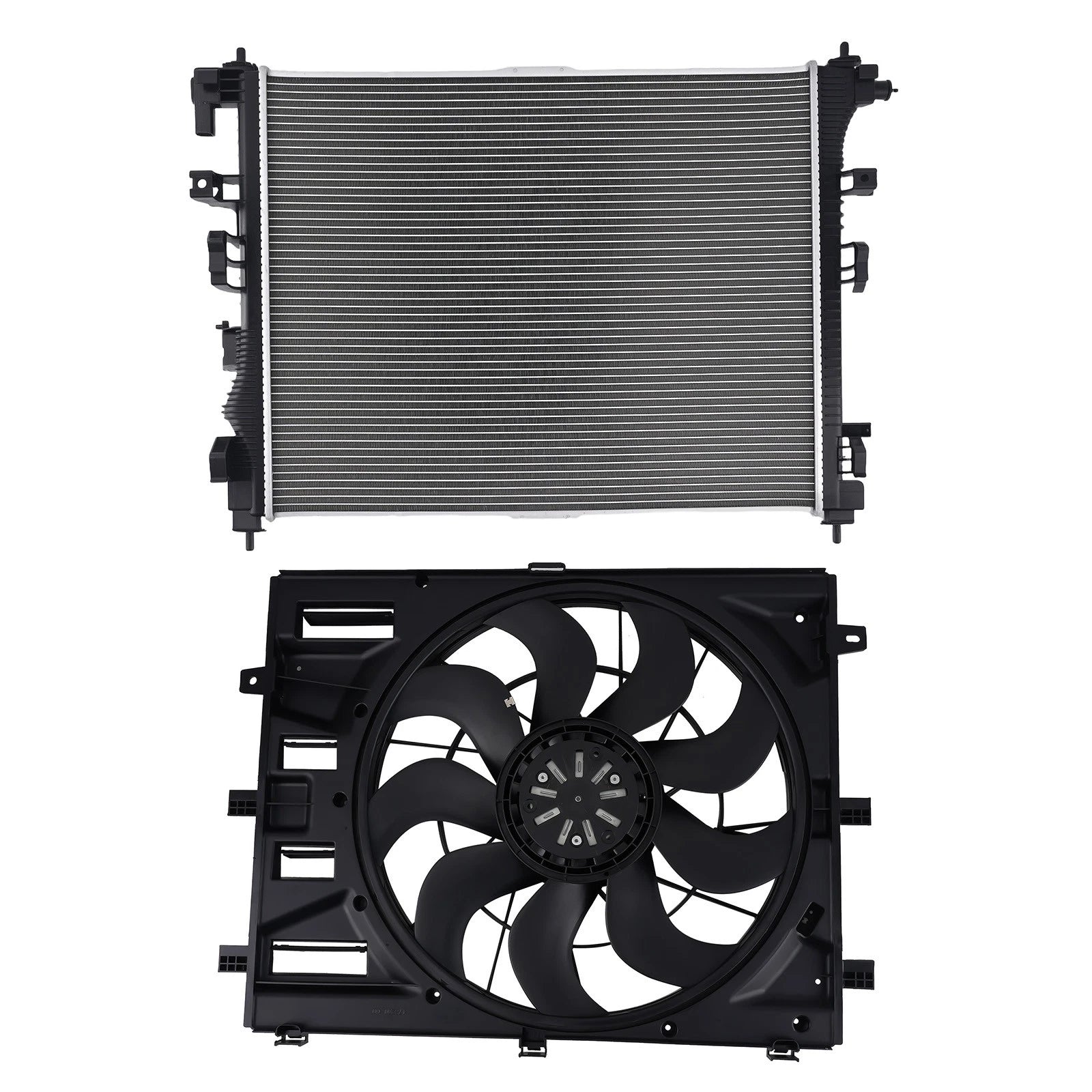Radiator and Cooling Fan Kit for GMC Terrain, Chevy Equinox (2018-2019)