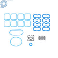 Camshaft MDS Lifters Seals Kit for Dodge Ram 1500 (2009–2015) 5.7L