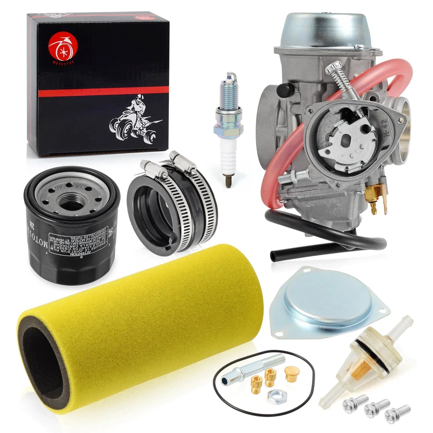 Carburetor Carb & Intake Manifold for Yamaha Rhino 660 YXR660F (2004–2007)