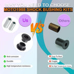 Front Shock Bushing Sleeve Kit for Polaris Ranger 500 570 800 900 1000 (2018–2023)
