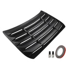 Rear ABS Black Window Louver Sun Shade Cover for Honda Civic Sedan (2016–2021)
