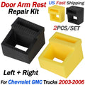 Door Arm Rest Switch Panel Clip Repair Kit for Chevy Silverado Tahoe GMC Sierra (2007–2014)
