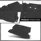 Front Engine Splash Shield for BMW X3 X4 (2018–2023)