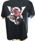 Ford Model A V8 Logo T-Shirt Black for Ford Trucks and Hot Rod Fans (1932–1932)