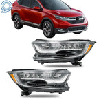 2X Full LED Headlight Assembly for Honda CR-V (2017–2022)