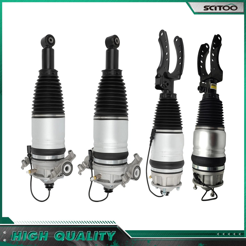 4X Air Suspension Shock Struts for Porsche Cayenne (2011–2018) 92A 958