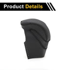 1 Pc Gear Shift Knob Cover for Honda Accord (2013–2017) Black Faux Leather