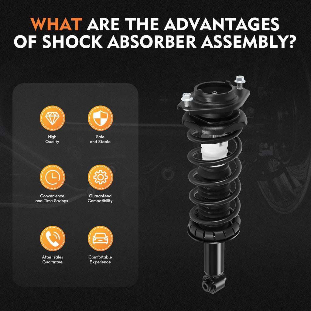 2X Rear Strut & Coil Spring Assembly for Subaru Outback (2010-2012)