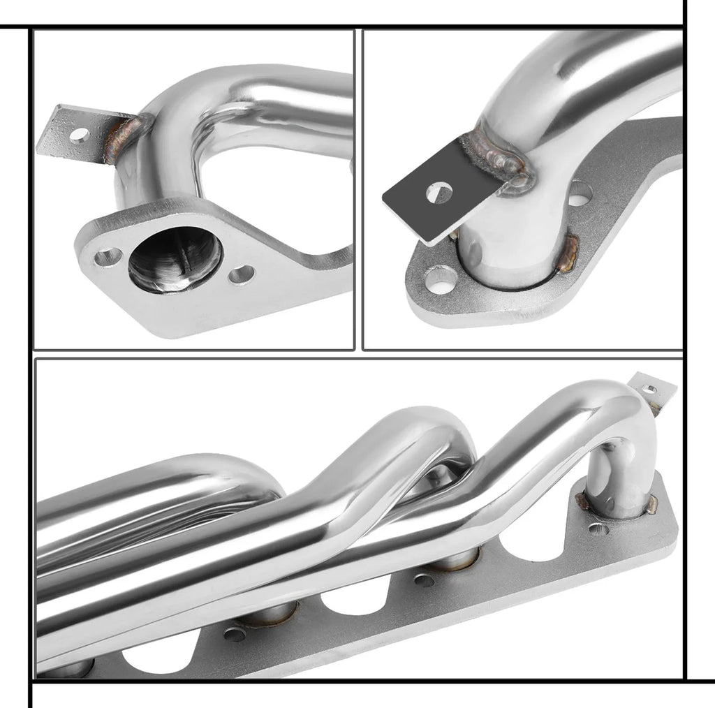 Stainless Steel Exhaust Headers for Dodge Ram 2500 3500 8.0L V10 (1996–2002)