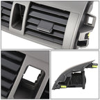 Center Dash Panel A/C Air Vent Bezel Trim for Toyota Corolla (2009–2013)