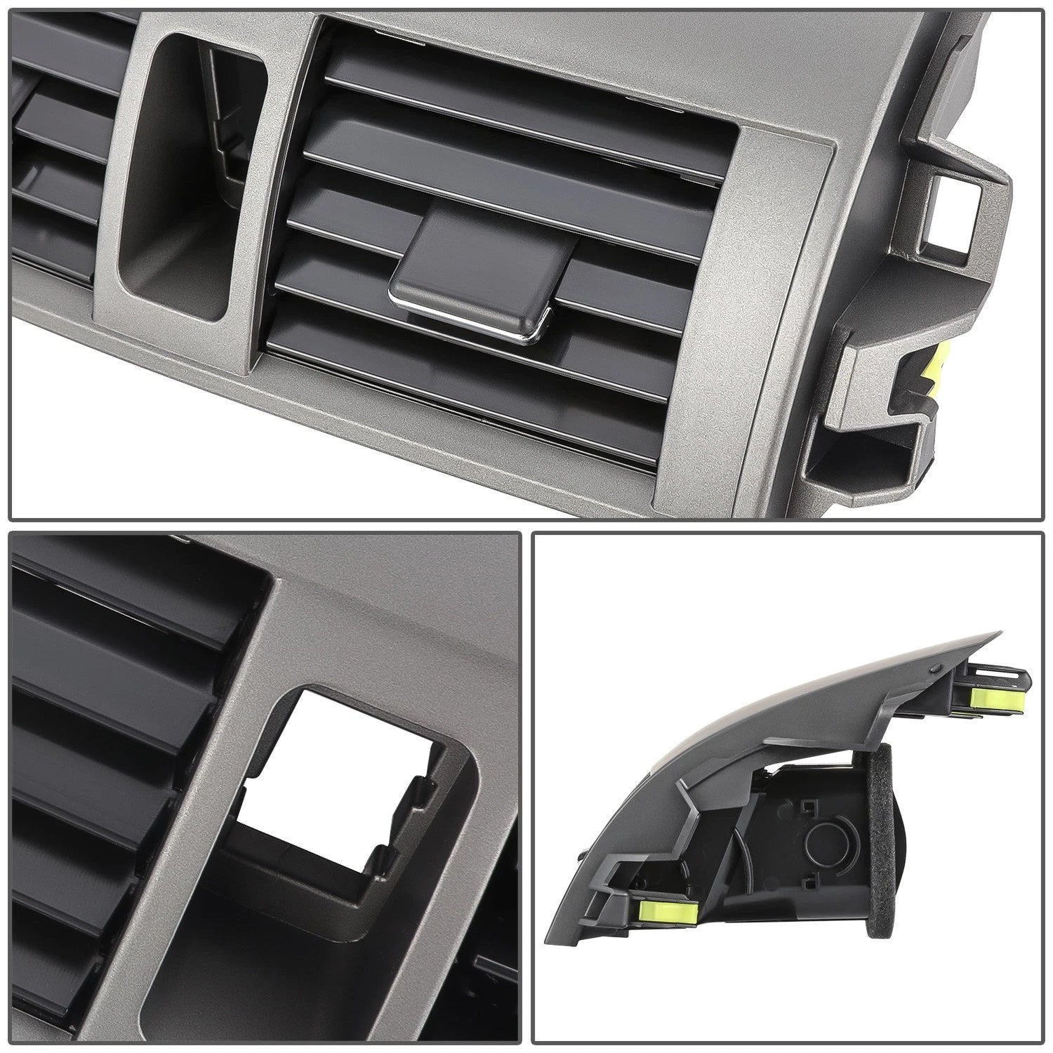 Center Dash Panel A/C Air Vent Bezel Trim for Toyota Corolla (2009–2013)