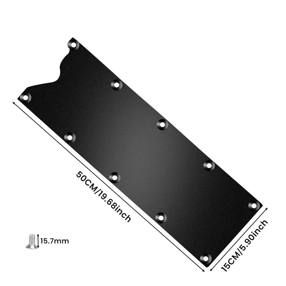 Valley Pan Cover Plate for LS Gen 3 (LS1 LS2 LS3 LS7) - Knock Sensor Delete
