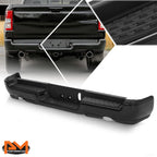 Rear Step Bumper for Ram 1500 (2019–2024) w/ License Plate Light & Dual Exhaust Cutout