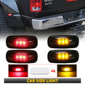 Set of 2 Smoked LED Fender Side Marker Lights for Dodge Ram 2500 3500 (2003–2018)