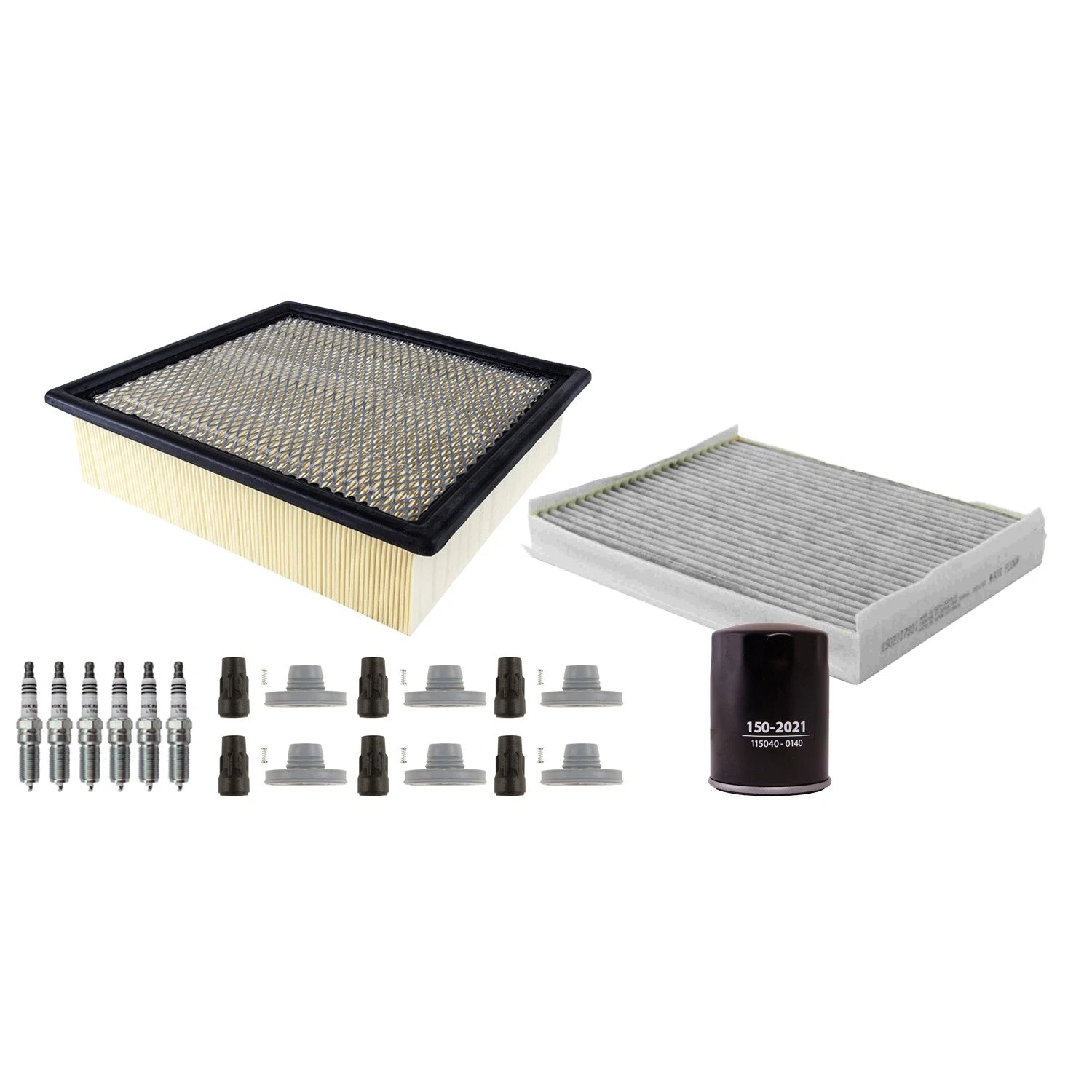 Denso Tune Up Kit with NGK 6 Spark Plugs & Boots for Ford F-150 (2015–2020)