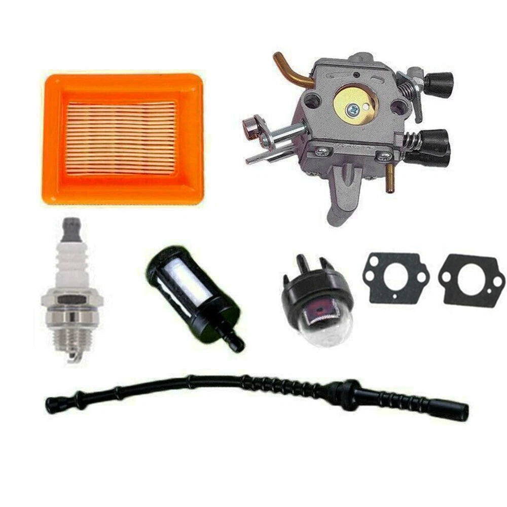 Carburetor Air Fuel Filter Kit for Stihl FS400 FS450 FS480 (4128 120 0602)