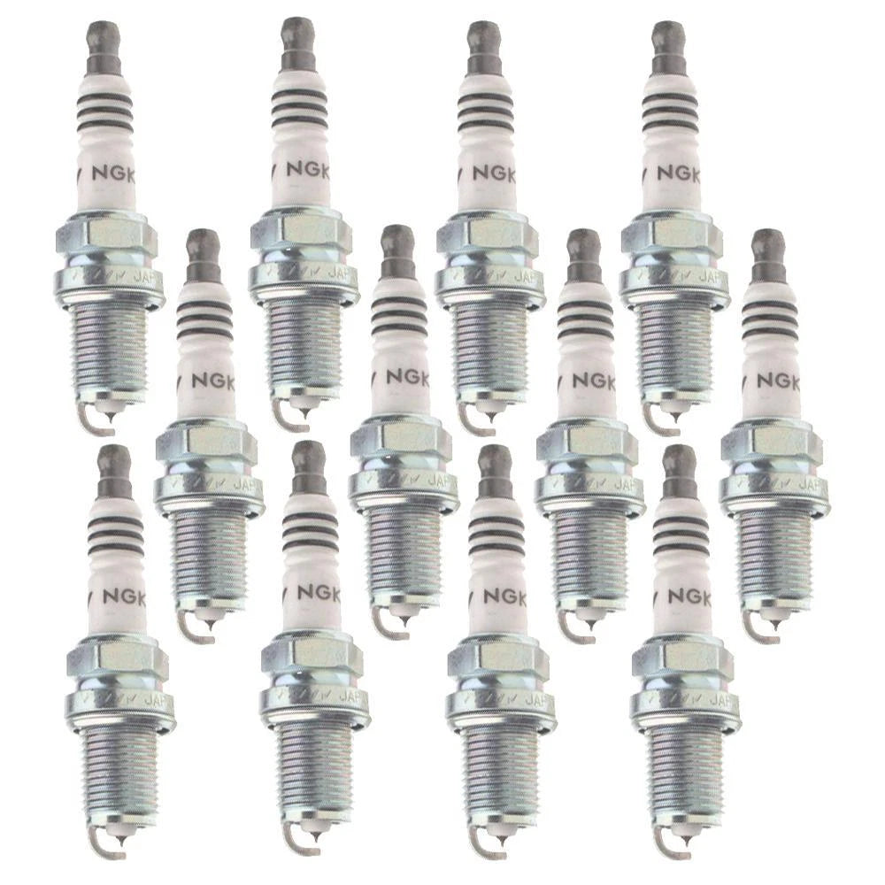 NGK Iridium IX Spark Plug Set (12 Pieces) Gap 0.032 for