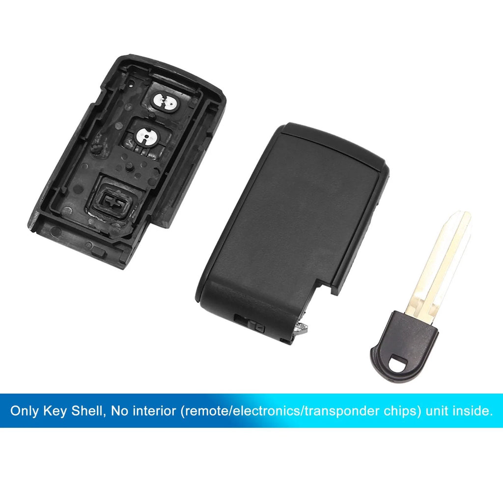 2 Button Key Fob Remote Case Shell for Toyota Prius (2004–2009)