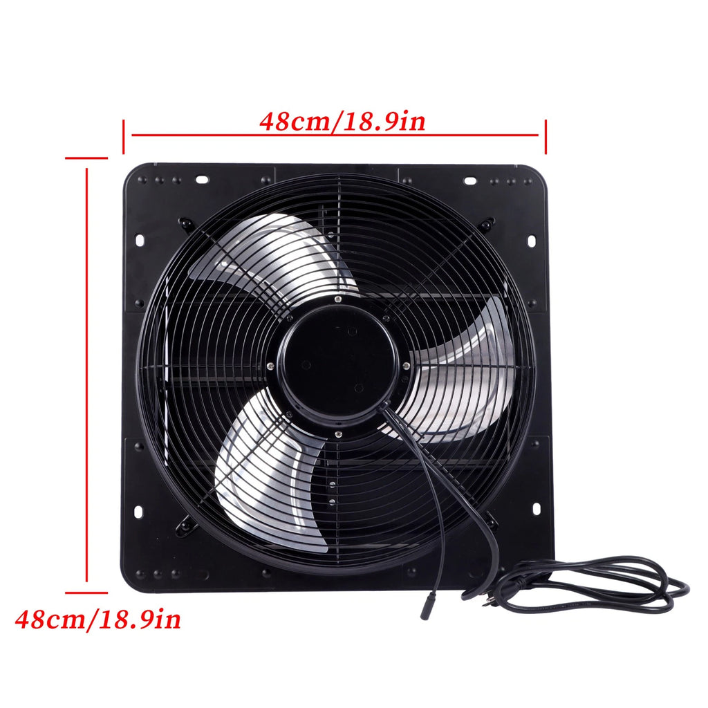 16 Inch Shutter Exhaust Fan for Wall Mount (2600 CFM)