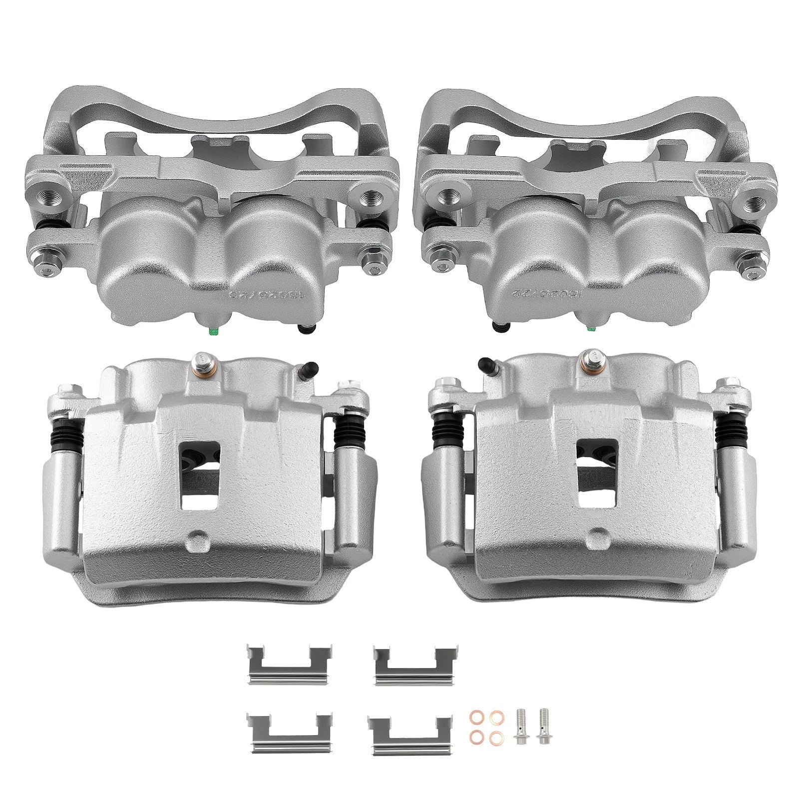 4X Brake Caliper Set for Chevrolet Express 2500 V6 V8 (2003–2020)