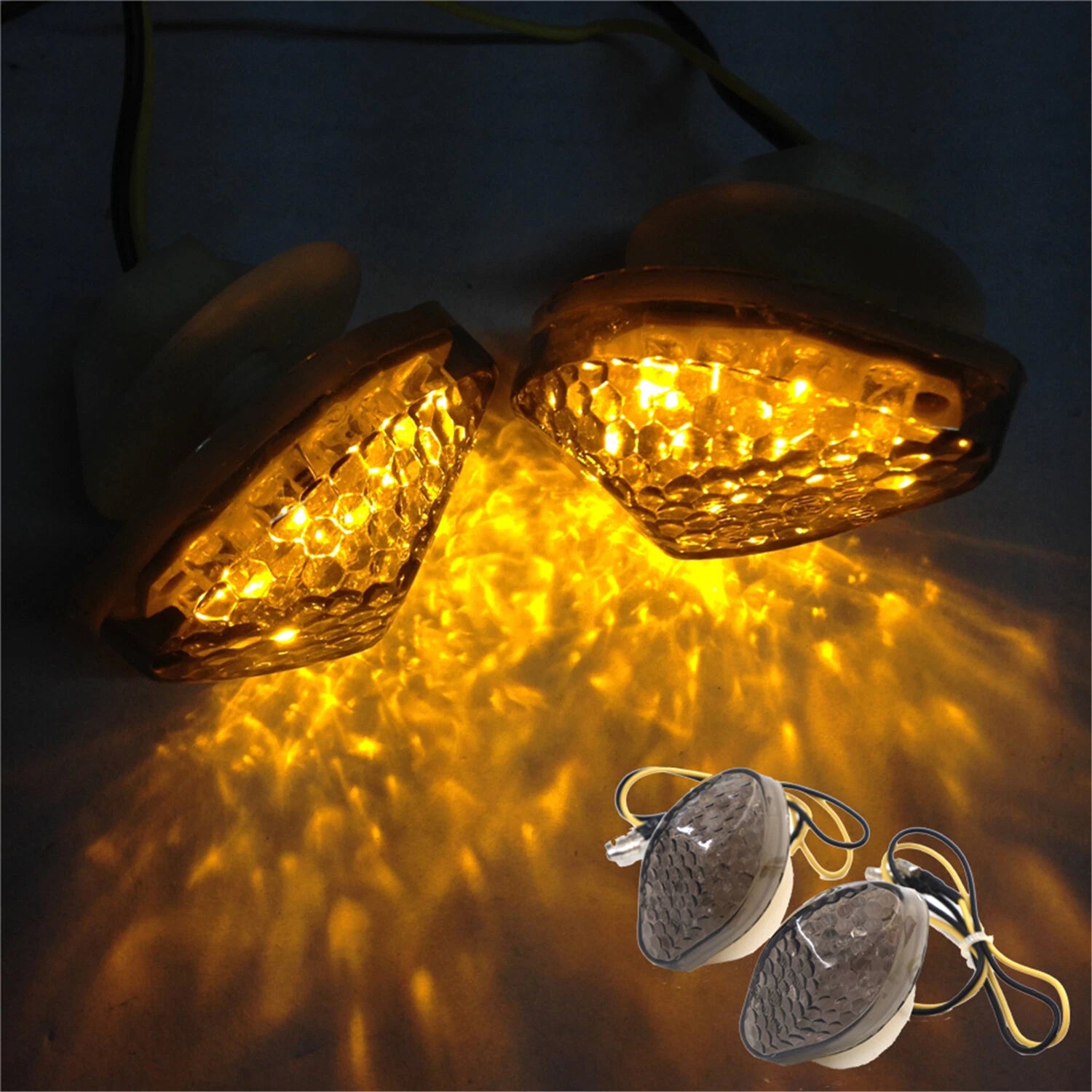 Smoke LED Rear Turn Signal Light for Honda CBR 600RR (2003–2012), CBR 1000RR (2004–2010)