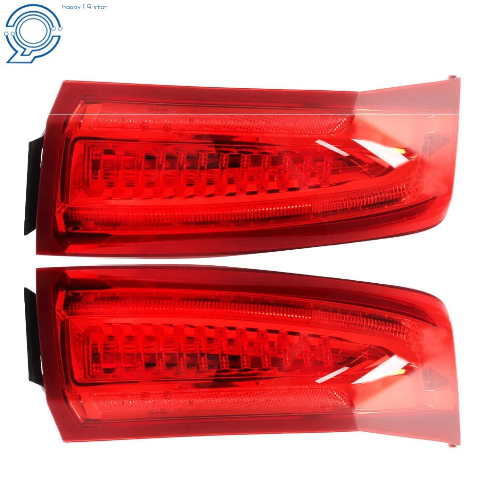 LED Tail Lights for Cadillac ATS (2013-2017) Rear Left & Right Chrome
