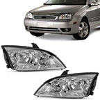 Set of 2 Halogen Headlights for Ford Focus ZX4 ST (2005–2007)