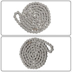 Set of 40 Roller Chain with 2 Connecting Links for Various Applications (5 ft)