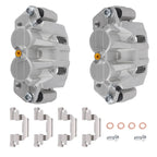 2X Front Disc Brake Caliper w/ Bracket for Acura RDX (2007–2012) 19-B2958