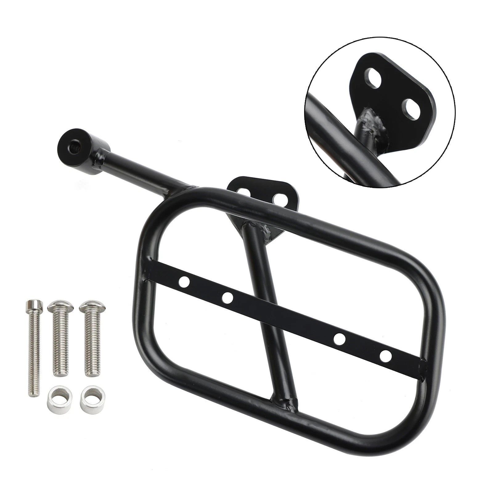 Side Saddle Bag Mounting Bracket Left for Guzzi V9 Bobber Roamer (2018–2023)