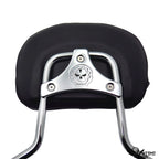 Chrome Backrest Sissy Bar Docking for Harley Touring Street Glide FLHX (1997–2008)